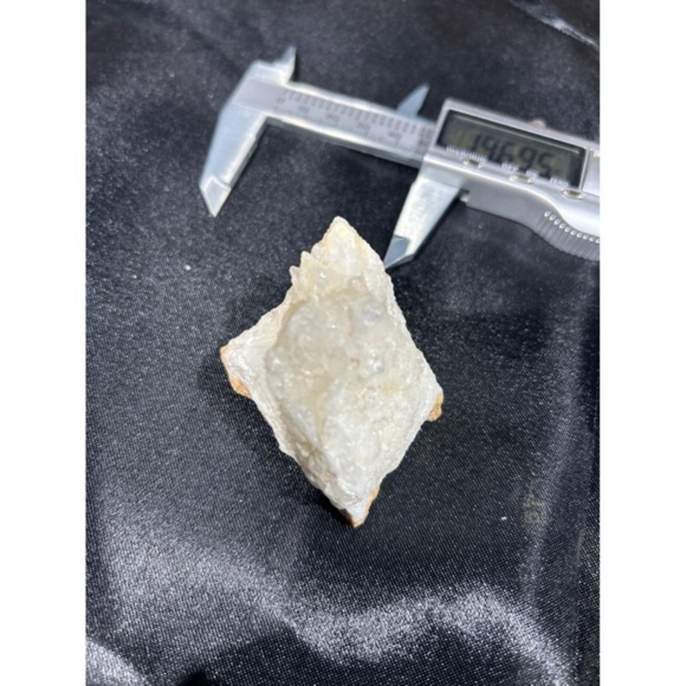 Clear Quartz Crystal Cluster Specimen Rough Sparkling Mineral Stone #4 - Picture 8 of 8